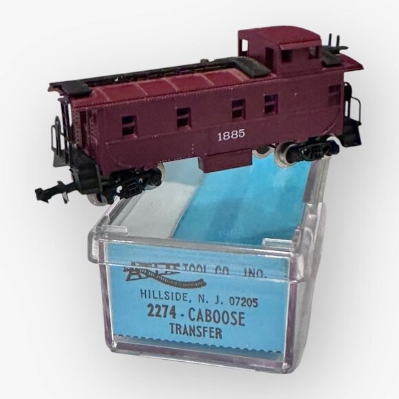 Atlas 2274 Caboose Transfer Model Train 1885 N Scale Includes Original Box - Picture 1 of 13